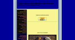 Desktop Screenshot of hopedalechurchofchrist.com